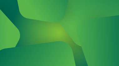 Sunum tasarımı kapağı için soyut yeşil arkaplan