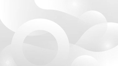 Parlak çizgileri olan modern minimal beyaz arkaplan