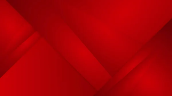 Абстрактно Красный Геометрический Фон Векторной Технологии Дизайнерской Брошюры Сайта Флаера — стоковый вектор