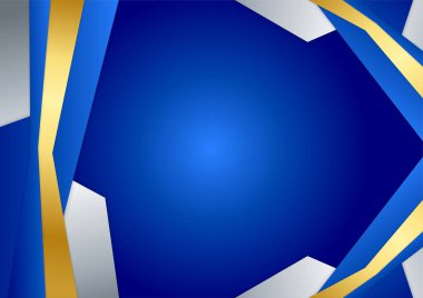 dinamik kurumsal element geometrik mavi renkli soyut sunum tasarımı arka planı