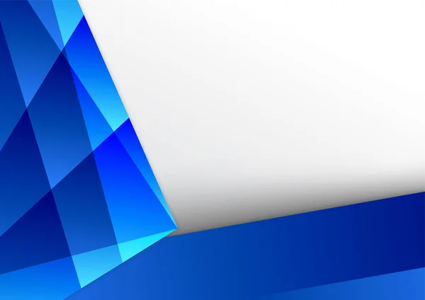 Dynamique Élément Corporatif Géométrique Bleu Coloré Abstrait Présentation Conception Fond — Image vectorielle