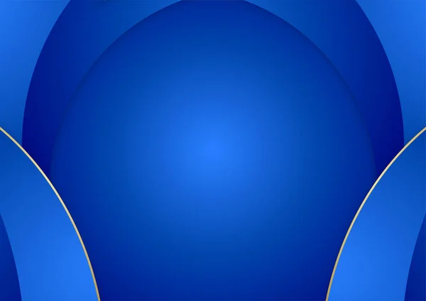 Elemento Dinamico Aziendale Geometrico Blu Colorato Presentazione Astratta Design Sfondo — Vettoriale Stock