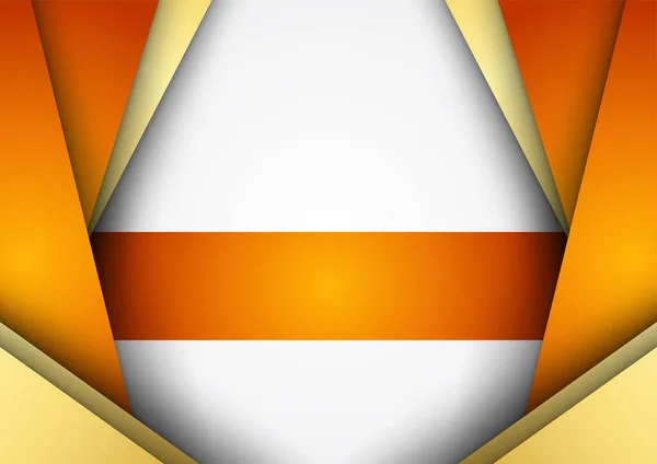 Δυναμικό Εταιρικό Στοιχείο Γεωμετρικό Πορτοκαλί Πολύχρωμο Αφηρημένο Φόντο Σχεδίασης Παρουσίασης — Διανυσματικό Αρχείο