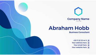 Basit kartvizit şablonu