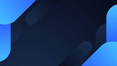 geometrik şekilli soyut mavi ve beyaz arkaplan