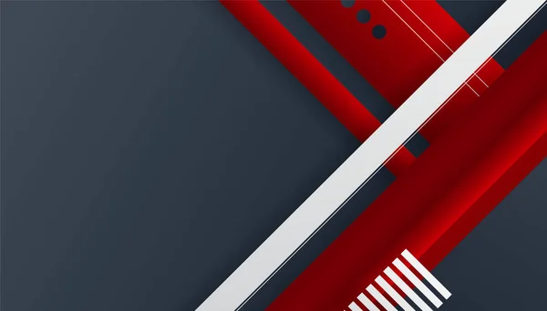 现代黑色和红色摘要展示设计背景 — 图库矢量图片