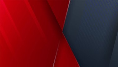 Üçgenli soyut kırmızı ve siyah arkaplan