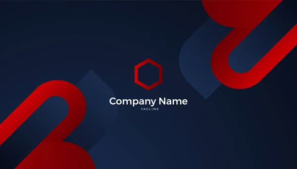 Modern Business Card Creative Clean Business Card Template — Stock Vector