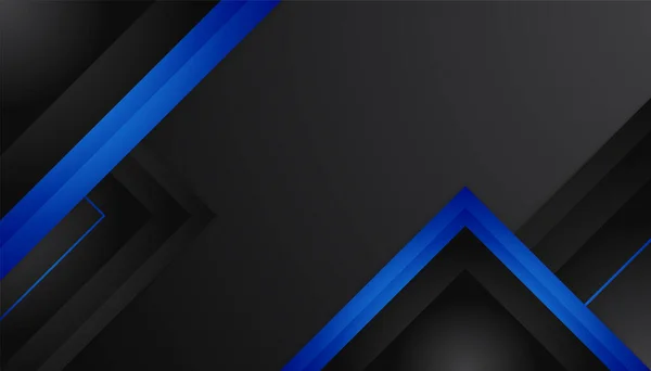Abstrakter Blauer Und Schwarzer Hintergrund — Stockvektor