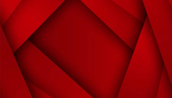 Абстрактный Красный Фон Современным Корпоративным Дизайном Оформления Презентации — стоковый вектор