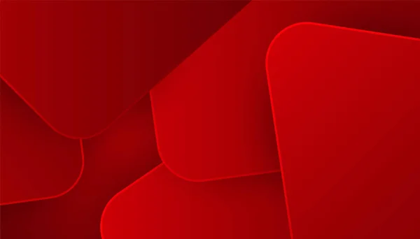 Fond Rouge Abstrait Avec Design Concept Entreprise Moderne Pour Fond — Image vectorielle