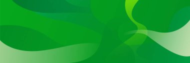 Yeşil soyut arka plan. Vektör soyut grafik tasarım pankart şablonu.