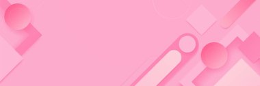 Pembe soyut afiş arkaplanı. Vektör soyut grafik tasarım pankart şablonu.