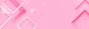 Pembe soyut afiş arkaplanı. Vektör soyut grafik tasarım pankart şablonu.