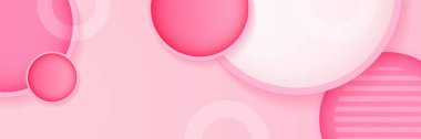 Pembe soyut afiş arkaplanı. Vektör soyut grafik tasarım pankart şablonu.