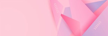 Pembe soyut afiş arkaplanı. Vektör soyut grafik tasarım pankart şablonu.