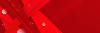 Kırmızı soyut afiş arka planı. Vektör soyut grafik tasarım pankart şablonu.