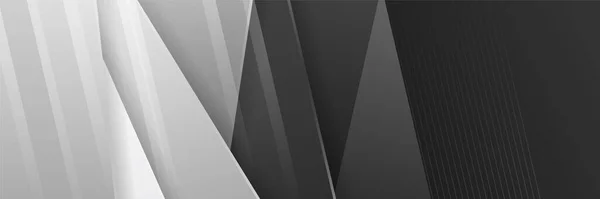 Czarne Abstrakcyjne Tło Wektor Abstrakcyjny Sztandar Projekt Graficzny Szablon Tła — Wektor stockowy