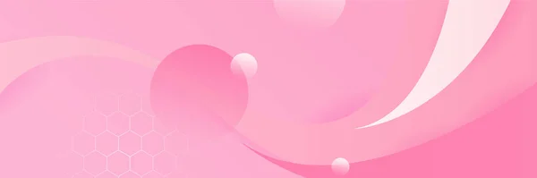 粉红的背景 矢量抽象图形设计横幅图案背景模板 — 图库矢量图片