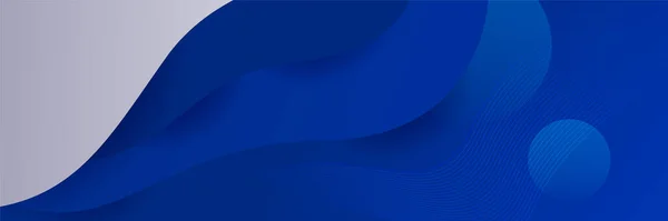Fond Abstrait Bleu Foncé Modèle Vectoriel Abstrait Motif Bannière Conception — Image vectorielle