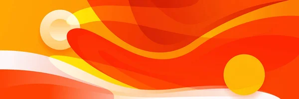 Orange Abstrakter Hintergrund Vektor Abstrakte Grafik Design Banner Muster Hintergrund — Stockvektor