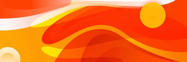 Orange Abstract Background Vector Abstract Graphic Design Banner Pattern Background — Stock Vector