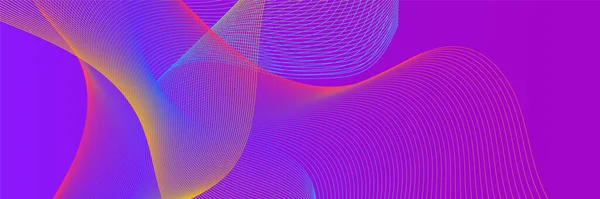 Абстрактний Барвистий Шаблон Дизайну Банерів Багатокутника Барвистий Технічний Веб Банер — стоковий вектор