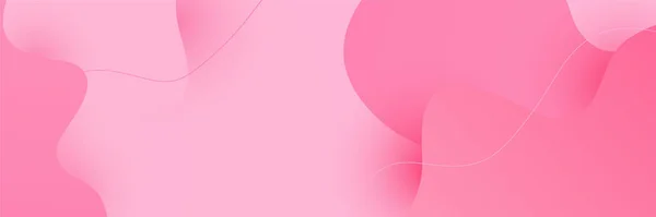 Rózsaszín Absztrakt Banner Háttér Vektor Absztrakt Grafikai Tervezés Banner Minta — Stock Vector