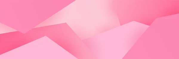 ピンクの抽象的なバナーの背景 ベクトル抽象グラフィックデザインバナーパターン背景テンプレート — ストックベクタ
