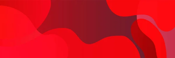 Czerwony Abstrakcyjny Sztandar Wektor Abstrakcyjny Sztandar Projekt Graficzny Szablon Tła — Wektor stockowy