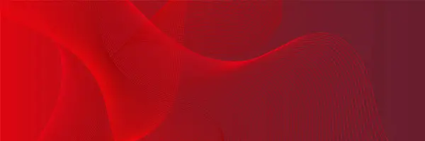Fondo Banner Abstracto Rojo Vector Abstracto Diseño Gráfico Banner Patrón — Archivo Imágenes Vectoriales