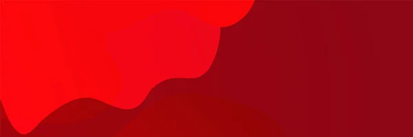Fond Bannière Abstrait Rouge Modèle Vectoriel Abstrait Motif Bannière Conception — Image vectorielle