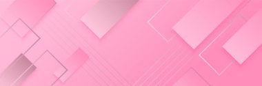 Pembe soyut afiş arkaplanı. Vektör soyut grafik tasarım pankart şablonu.