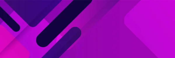 Fondo Banner Abstracto Púrpura Oscuro Vector Abstracto Diseño Gráfico Banner — Vector de stock