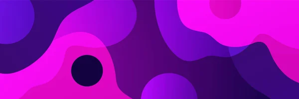 Темно Фіолетовий Абстрактний Банерний Фон Векторний Абстрактний Шаблон Банера Графічного — стоковий вектор