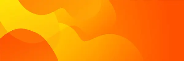Fondo Banner Abstracto Naranja Vector Abstracto Diseño Gráfico Banner Patrón — Vector de stock