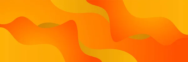 Oranje Abstracte Banner Achtergrond Vector Abstract Grafisch Ontwerp Banner Patroon — Stockvector