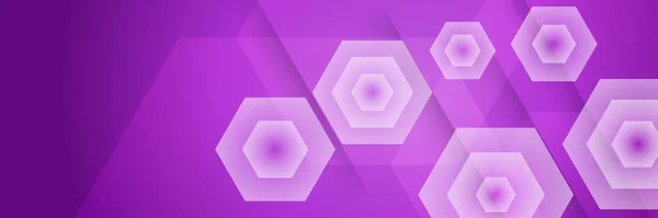 Dunkler Violetter Hintergrund Für Breites Banner Vektor Abstrakte Grafik Design — Stockvektor