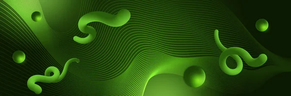 Абстрактный Зелёный Векторный Вектор Градиента Полуторагодовалый Малыш Векторный Абстрактный Шаблон — стоковый вектор