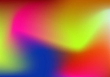 Pembe kırmızı mavi ve mor renkli gradyan soyut zemin