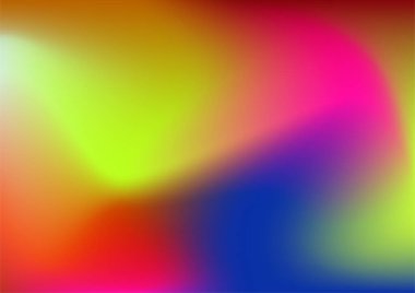 Pembe kırmızı mavi ve mor renkli gradyan soyut zemin