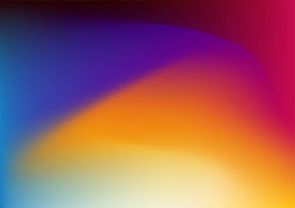 青赤緑紫ピンクオレンジぼかし抽象的なグラデーション背景 — ストックベクタ