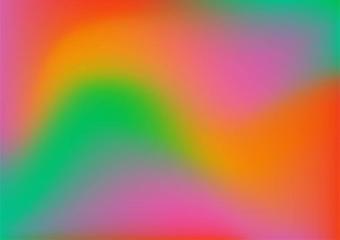 Mavi, mor, yeşil, turuncu, soyut, bulanık arkaplan