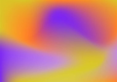 Soyut ışık bulanık renk gradyanı olan çok renkli bulanık arkaplan. Yaratıcı grafik tasarımın için duman efekti afişi. Vektör illüstrasyonu.