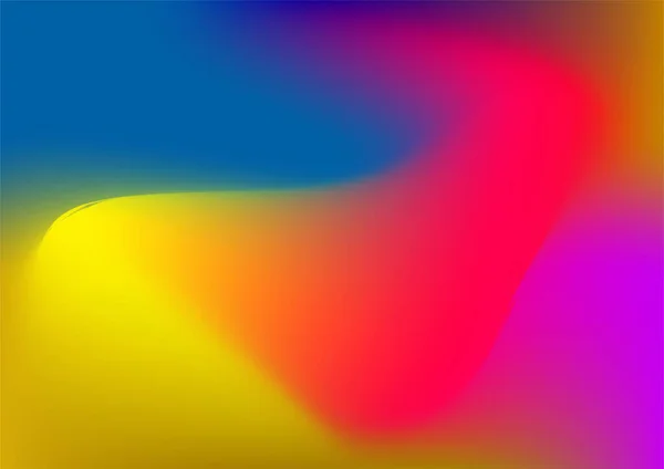 Abstraktní Rozmazané Pozadí Přechodu Jasných Barvách — Stockový vektor