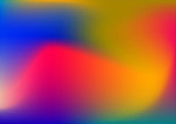 Fond Abstrait Flou Dégradé Aux Couleurs Vives — Image vectorielle