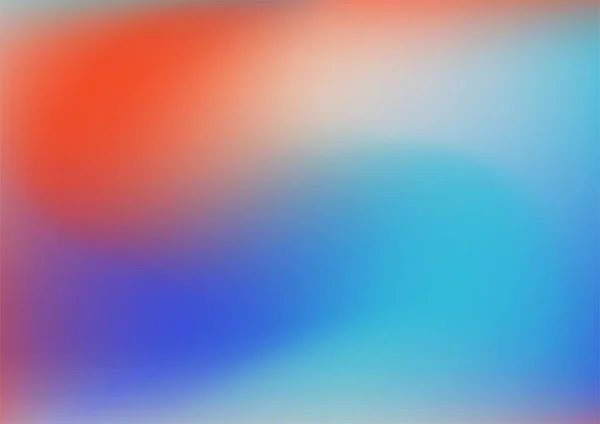 Blue Pink Purple Green Orange Gradient Abstract Blurred Background — Stock Vector