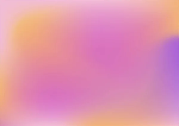 Blau Rosa Lila Grün Orange Farbverlauf Abstrakt Verschwommenen Hintergrund — Stockvektor