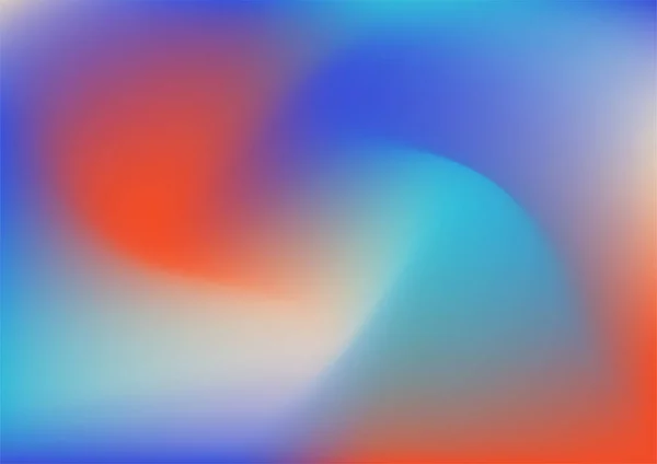 Blauw Roze Paars Groen Oranje Verloop Abstracte Wazige Achtergrond — Stockvector