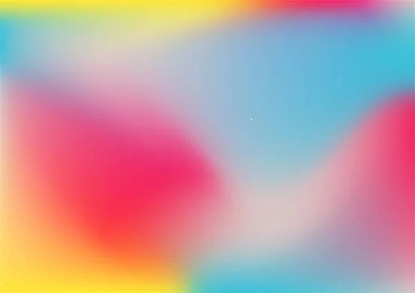 現代的な鮮やかなネオングラデーションぼやけた抽象的な背景 — ストックベクタ